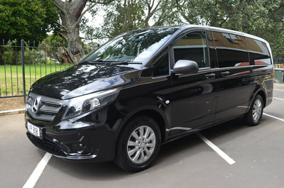 black Mercedes Vans NZ